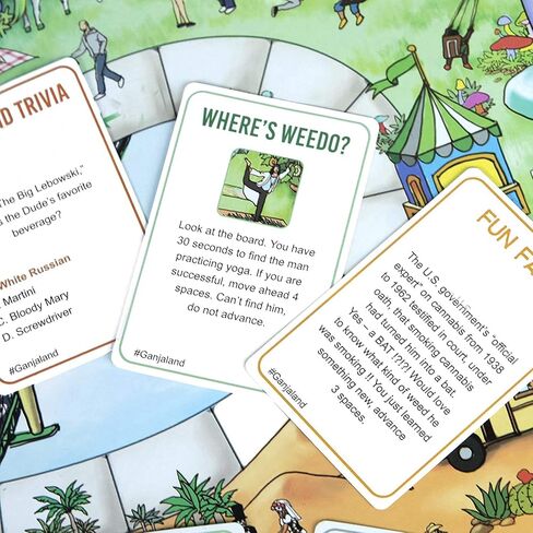Ganjaland - The Epic Weed Adventure - Weed Board Games for البالغين من خلال ماذا يمكنك؟ in Kuwait