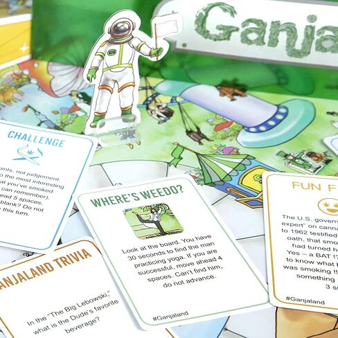 Ganjaland - The Epic Weed Adventure - Weed Board Games for البالغين من خلال ماذا يمكنك؟ in Kuwait
