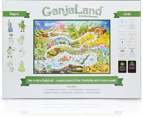 Ganjaland - The Epic Weed Adventure - Weed Board Games for البالغين من خلال ماذا يمكنك؟ in Kuwait