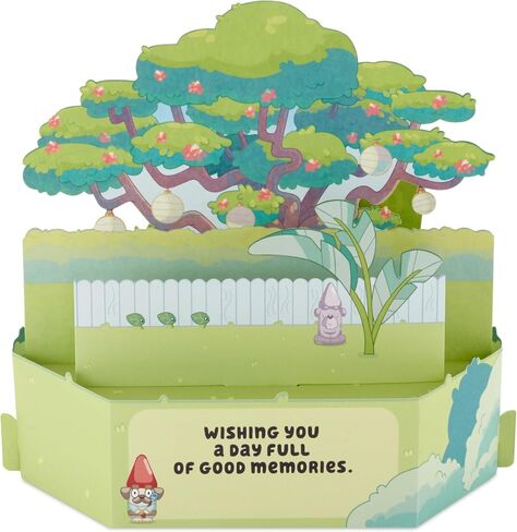 Hallmark Paper Wonder Bluey Pop Up Card for Kids Birthdays, Back to School, Encouragement in Saudi Arabia