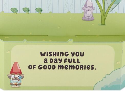 Hallmark Paper Wonder Bluey Pop Up Card for Kids Birthdays, Back to School, Encouragement in Saudi Arabia