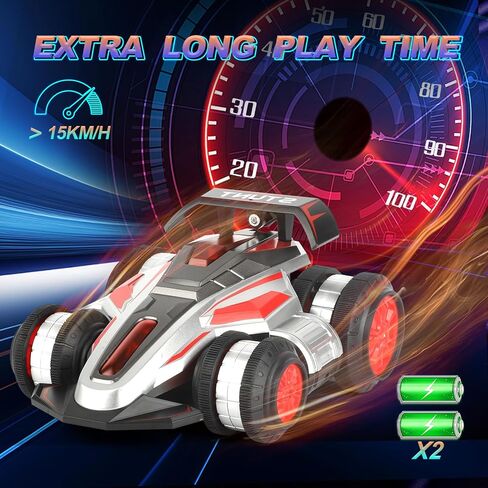 Remote Control Stunt Car, 360° Spin and Drift rc car,4WD Off-Road with Lights and Music, Upright Walking RC Cars, Stunt Deformation car Toys for Present for Ages 6-15 boy Girl in Saudi Arabia