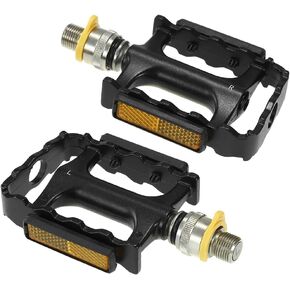 Lixada Mountain Bike Pedals,Mountain Bicycle Pedals Quick Release Pedals MTB Cycling Platform Pedal with Pedal Extender Adapter