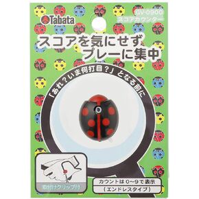 Tabata GV0900 Score Counter, Golf, Golf Round Equipment, Score Counter, Ladybug