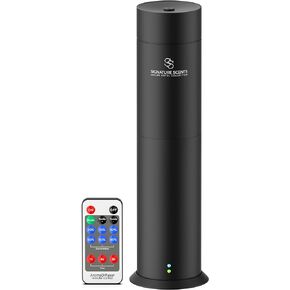 Waterless Essential Oil Hotel Scent Diffuser - Cold-Air Diffuser Machine - 1000 sq. ft. Coverage - Waterless Air Diffuser for Home, Office & Hotel (Black)