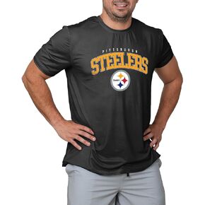 FOCO NFL Men's Officially Licensed Arch Logo Short Sleeve Performance Team T-Shirt