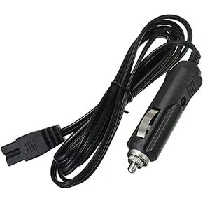 12V Auto Fridge Cable Cool Box Lead Replacement Power Cord Cigarette Lighter DC Plug for Car Cooler Box Mini Fridge (1M)