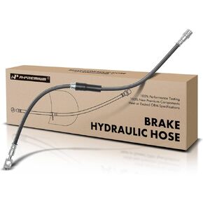 A-Premium Front Brake Hydraulic Hose Compatible with Select Volkswagen and Audi Models - For Jetta 2006-2010, Golf 2012, GTI 2006-2014, Rabbit 2006-2009, A3 2006-2010, A3 Quattro 2006-2013