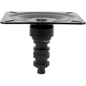 Attwood 19000 Snap-Lock 1.77" Seat Mount - Black E-Coat Steel, 3° Tilt
