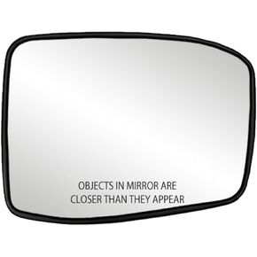 Fit System 30257 Passenger Side Heated Mirror Glass w/Backing Plate, Honda Odyssey, 5 7/16" x 7 3/16" x 7 7/8"