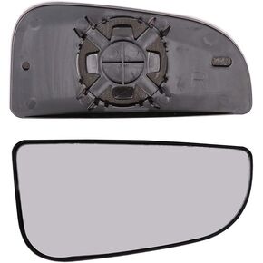 GSRECY For Dodge Ram 1500 2500 3500 2010-2020 Passenger Side Rearview Glass, Tow Mirror Spotter lower Glass With Holder (Right)