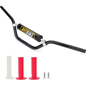 Handle Bar with Foam Pad 7/8" 22MM Handlebar Compatible with CRF YZF KXF KLX RMZ DRZ Pit Dirt Bike Motocross ATV Quad