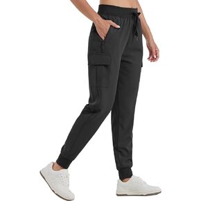 Willit Women's Cargo Hiking Pants Lightweight Athletic Outdoor Travel Joggers Quick Dry Workout Pants Water Resistant