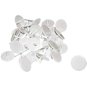 Golf Ball Marker White - Quarter Size - 500 Ct. - Bulk Golf Ball Markers for Ground Placement - High Visibility