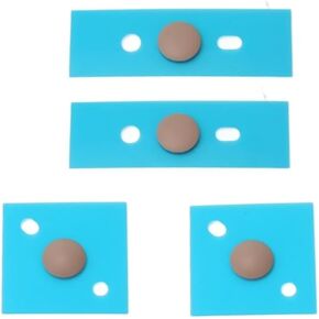 Laptop Bottom Case Rubber Feet Replacement for Microsoft Surface Laptop 3 4 5 Anti Slip Laptop Foot Pads Rose Gold