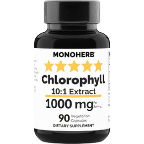 Chlorophyll Extract 1000 mg - 90 Vegetarian Capsules
