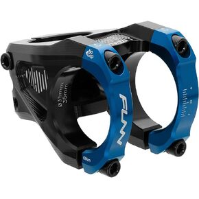 FUNN Equalizer Bike Stem with 10mm Drop or Rise, 35mm Bar Clamp (Length 35mm, Black)