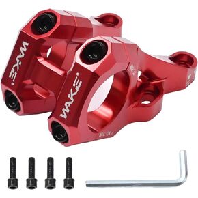 31.8mm Diameter Red Direct Mount Stem with Dual Crown Fork for Mountain Bike BMX Bike