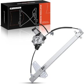 A-Premium Power Window Regulator with Motor Compatible with Nissan Titan 2004-2015 Armada Pathfinder Armada Rear Driver and Passenger Side 2-PC Set