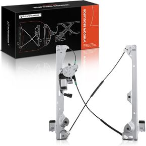 A-Premium Power Window Regulator with Motor Compatible with Chevrolet Silverado GMC Sierra 1500 2500 HD 3500 HD 2007-2014 (Crew Cap Pickup Only) Rear Left Driver Side