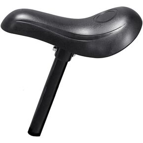 Replacement Bike Seat for Kids Balance Bike Replacement Saddle Attached with 22.2mm Diameter 190mm Length Seatpost