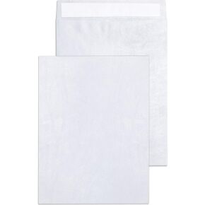 9x12 Tyvek Envelopes – Strong Lightweight Professional Shipping Mailer Tear Resistant DuPont™ Tyvek® Construction & Easy Security Self Seal Closure –Bright White DuPont – Bulk Pack of 15 – 9 x 12 inch