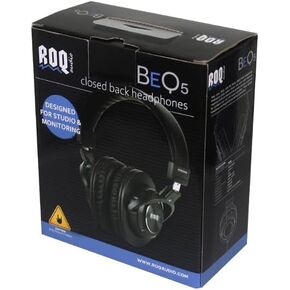 Closed Back Headphones (BEQ5), Black