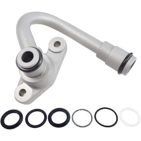 HPOP Discharge Tube,Fits for Ford 2003-2004 6.0 L F-250 F350 F450 F-550 Super Duty,Fits for Ford Excursion 2003-2004,Fits for Ford E-350 Super Duty Van,High Pressure Oil Pump Replace 3C3Z-9T288-AA