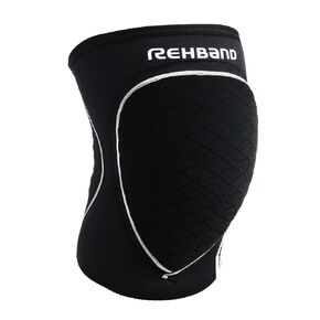 Rehband Knee Pads for Volleyball, Handball & Indoor Sports, Neoprene Knee Sleeve Protector, Comfortable & Snug Fit, Shock absorbinng Sports Knee Pads Unisex, Colour:Blue, Size:Small
