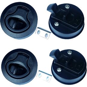 مزلاج سحب للقارب مقاس 2 بوصة، مزلاج سحب دافق لمقصورة القارب البحري، 4 قطع in Kuwait