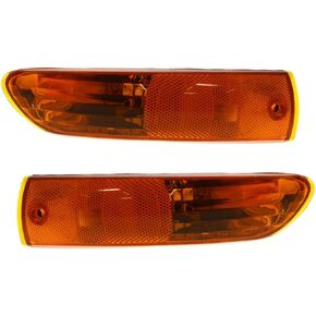 For Mitsubishi Eclipse Parking/Signal Light Assembly 2002 03 04 2005 Pair Driver and Passenger Side Replacement For MI2520117 | MR990823