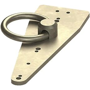 Guardian Fall Protection 00484 Bull Ring Anchor - 2.25 lbs. Zinc Plated Steel, Fall Protection Anchor