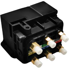 Air Suspension Valve Block Air Supply Distribution 2123200358 Compatible with Mercedes Benz GL320 GL350 GL450 GLE350 GLE400 S350 S400 S550 S600 S63 S65 AMG