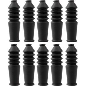 Bike Brake Pipe Rubber Boot: Bike V Brake Noodle Cable Guide Pipe Covers, V-Brake Cable Noodle Boots for Mountain Bikes Bicycles
