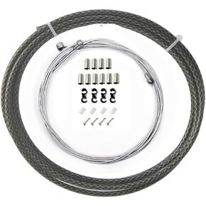 Braided Cycling Brake Housing Cable Set MTB Road Bike Housing Kit Gear Bicycle Components Parts