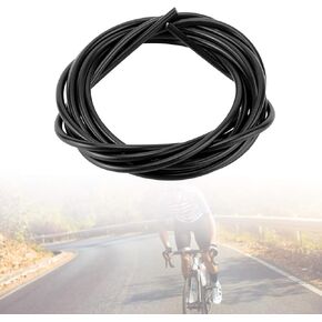 Brake Cable Housing 3 Meters, Gear Cable Housing, Shifting Cables, Brake Cable Outer Casing, Brake Housing 5mm, Hrottle Wire Shift Cable for Road Bikes Wire(Black)