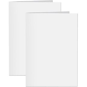 2 Pack, Inventiv 30 Second Recordable DIY Greeting Card, Voice Recorder Module, Blank White/Apply Custom Design Artwork