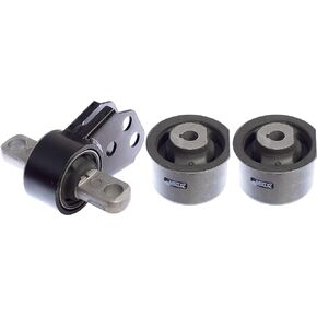 APDTY 016515-Kit Front AXLE Differential 3-Piece Isolator Mount Mounting Bracket & Bushing Set Compatible With 2005-2010 Jeep Grand Cherokeee or Commander (Replaces 52114354AA, 52114354AD, 52114354AC,