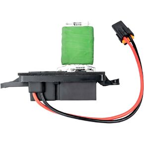 Front AC Blower Motor Resistor HVAC Heater A/C Kit for Chevy Silverado 1500 2500 Tahoe Avalanche Suburban, GMC Sierra Yukon XL, Cadillac Escalade, 2002 2003 2004 2005 2006, 15-81086 89019088 RU571