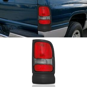 Tail light assembly Fit for 1994-2001 1994 1995 1996 1997 1998 1999 2000 2001 94 95 96 97 98 99 00 01 Ram 1500 2500 3500 Taillight Left Driver Side
