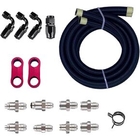 Power Steering Pump Hose Return to Reservoir for GM LS Swap, LS1 LS3 Power Steering Lines Kit - Replace Your Old 551082