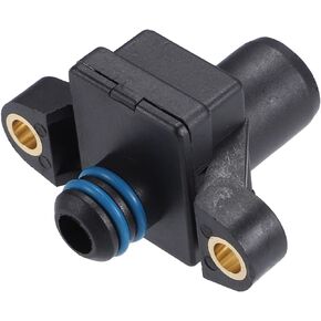 Motoforti MAP Manifold Air Pressure Sensor, Manifold Absolute Pressure Sensor Replacement, for Chrysler Sebring 1995-2000, Plastic, No.4671276, Black
