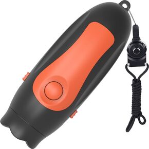Electronic Whistle, 130DB Loud Coaches Whistle, 3 Tones Volume and Adjustable 3 Different Whistle Sounds, Coaches Whistle With Lanyard, School Teacher Whistle Sports Whistle Coach (9VBattery Model)