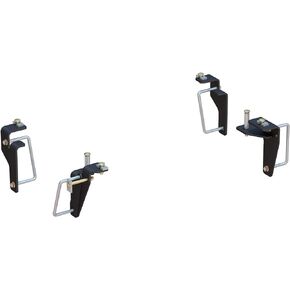 CURT 16430 5th Wheel Installation Brackets, Select Ram 2500, 3500, Liquid BONDERITE Coating