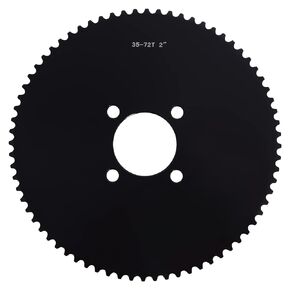 Go Kart Sprocket, 72 Tooth for 35 Chain Sprocket for Go Carts & Mini Bikes