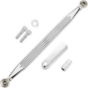 PBYMT Chrome Shift Linkage Shifter Lever Compatible for Harley Davidson Dyna Softail Touring Road Glide Street Glide Road King Electra Glide 1986-2024