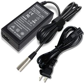 24V 2A Scooter Battery Charger for Jazzy Power Chair,Pride Mobility,Schwinn S300 S350 S400 S500 S650,Ezip 400 500 650 750 900 Mountain Trailz,Shoprider,Go-Go Elite Traveller SC40E SC44E XLR