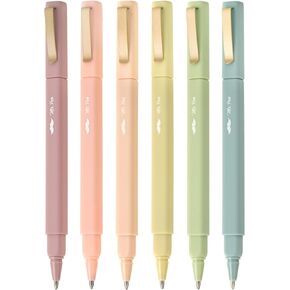 Mr. Pen- Aesthetic Pens, 6 Pack, Black Ink, Fast Dry, No Smear Bible Pens No Bleed Through, Fine Point Pen, Ballpoint Pens Ballpoint, Fine Tip Pens for Note Taking, Pens Aesthetic