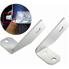 Broken Fender Saddlebag Rail Support Brackets Strut Fits for 1984-2008 Harley Touring Street Glide, Road Glide, Road King, Electra Glide, Ultra Glide (Fender Saddlebag Support Bracket Strut)