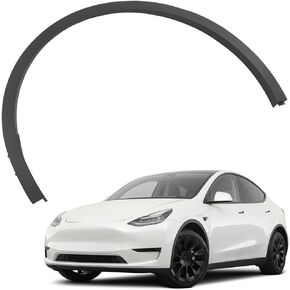 for Tesla , Rear Passenger Side Wheel Arch Molding, Car Side Wheel Molding Splash Guard for Tesla 2020 to 2023 (Front Left 1494185 00 B)